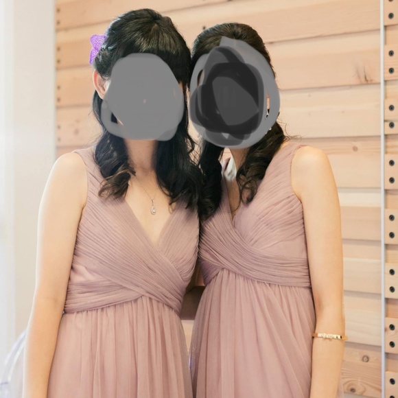 Chiffon Lavender Bridesmaid Dress - Picture 2 of 5